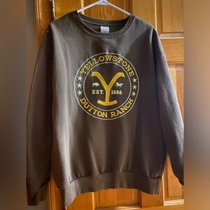 Large, Yellowstone oversized sweatshirt
